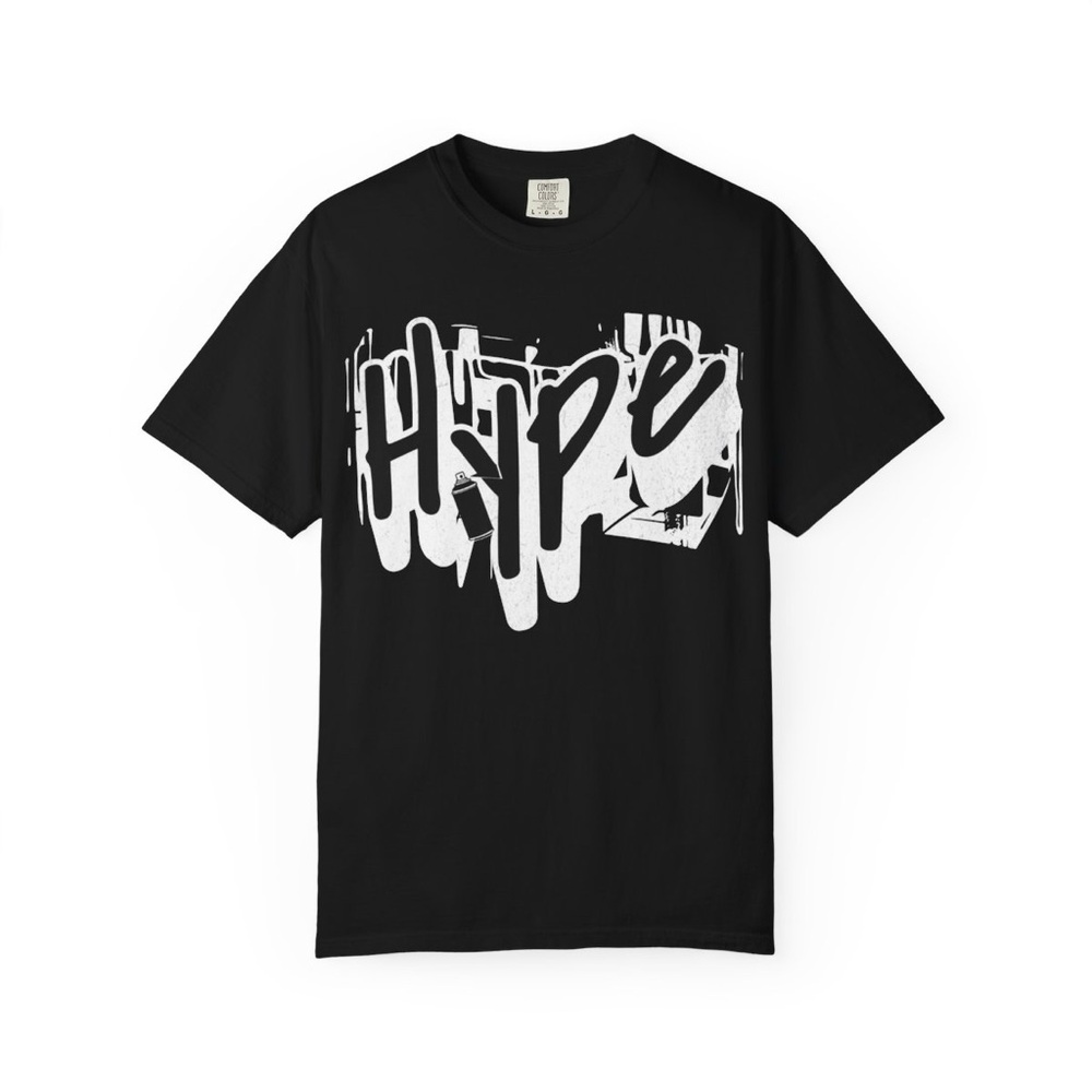Black and White Graffiti Short Sleeve Tee